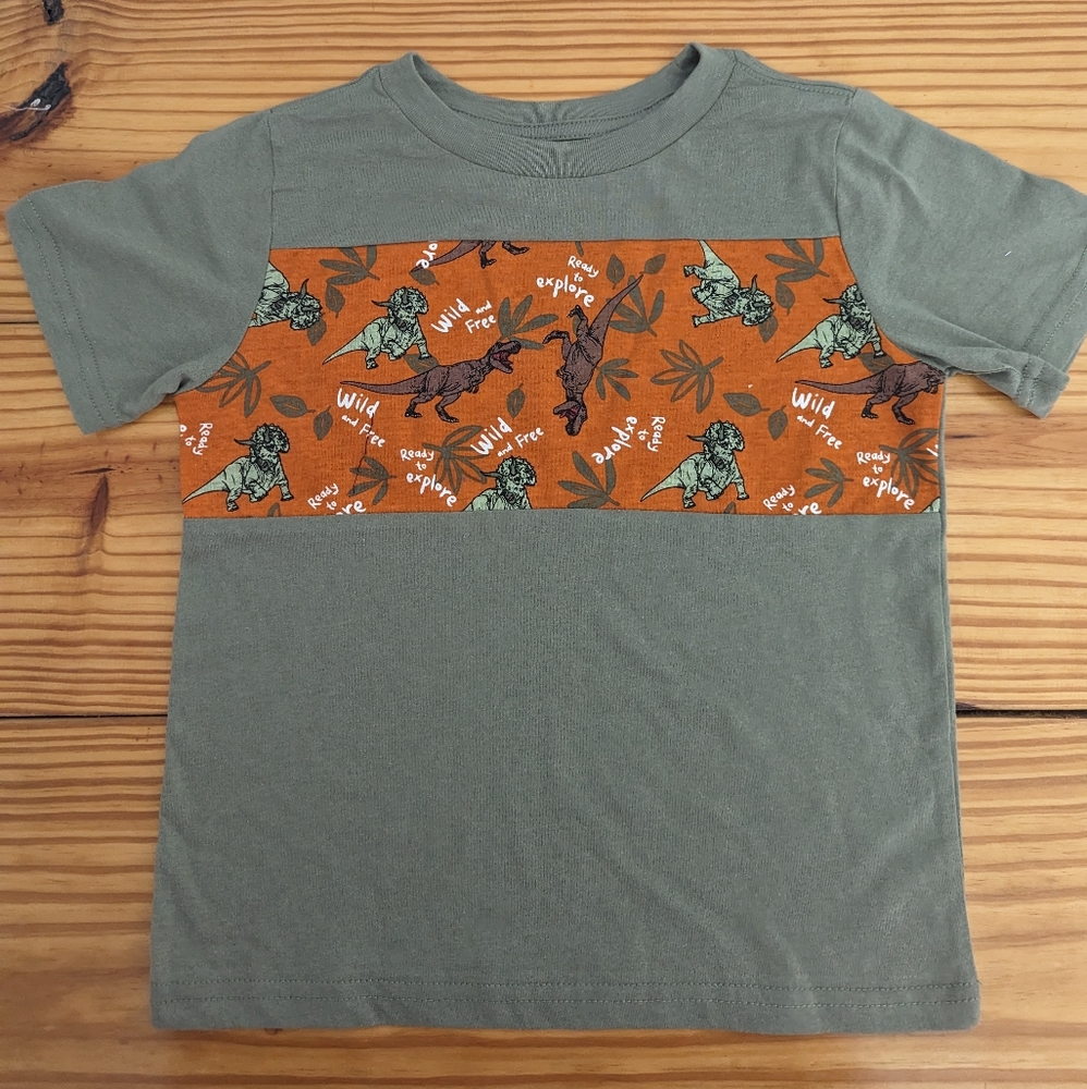 Jurassic world t shirt top boys